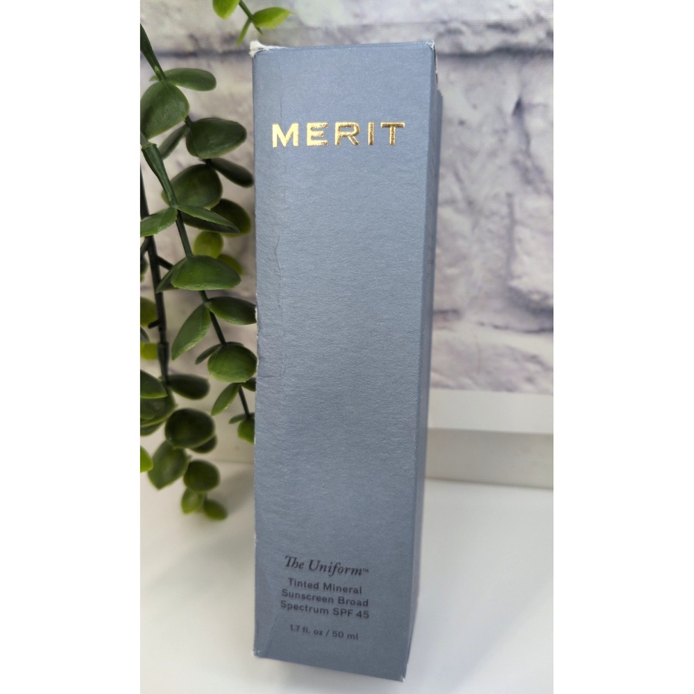 NIB🌿MERIT The Minimalist Complexion Stick Vegan Sandstone 0.23 oz MakeUp